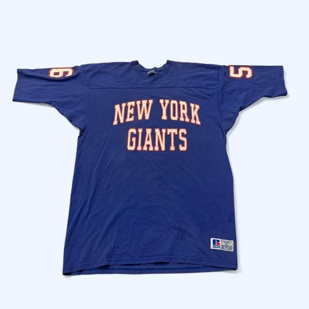 Vintage New York Giants 56 Lawrence Taylor Jersey T-Shirt Sz XL